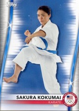 2021 Topps US Olympics 2020 Team Base #12 Sakura Kokumai - Karate