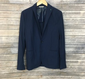 zara navy blazer