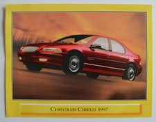 CHRYSLER CIRRUS 1997 dealer sheet brochure - French - Canada
