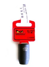 Teng Tools Chrome Molybdenum Steel Conversion Impact Wrench 10Mm 1/2" 920510A-C