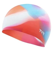 TYR Graphic Silicone Multi-color Wrinkle Free Youth Size (Age 10+) NEW