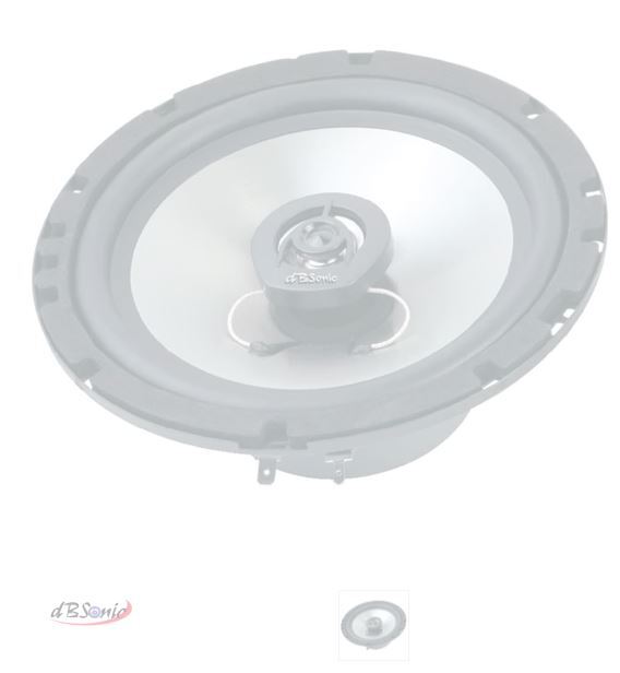 Haut-parleurs auto dBSonic 6010 avec tweeter orientable et basses profondes