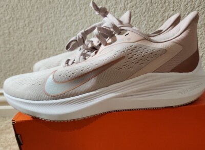 Nike Zoom Winflo 7 Barely Rose Women's Running Shoes Pink sz 11.5 CJ0302 601 B5