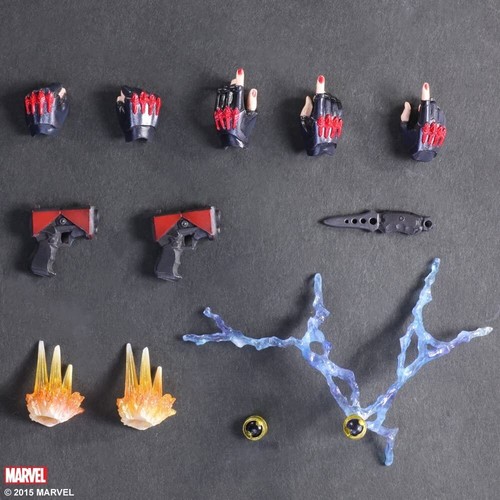 Marvel Universe Variant Play Arts Kai Black Widow Square Enix - Picture 5 of 5