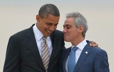 RAHM EMANUEL BARACK OBAMA GLOSSY POSTER PICTURE PHOTO BANNER chicago mayor 5369