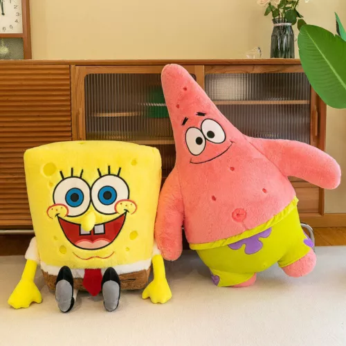 Spongebob Peluche Giocattolo Teddy Bambini Cartone Animato Regalo Morbido Peluche Bambola Patrick Star Giocattolo U - Foto 20 di 40