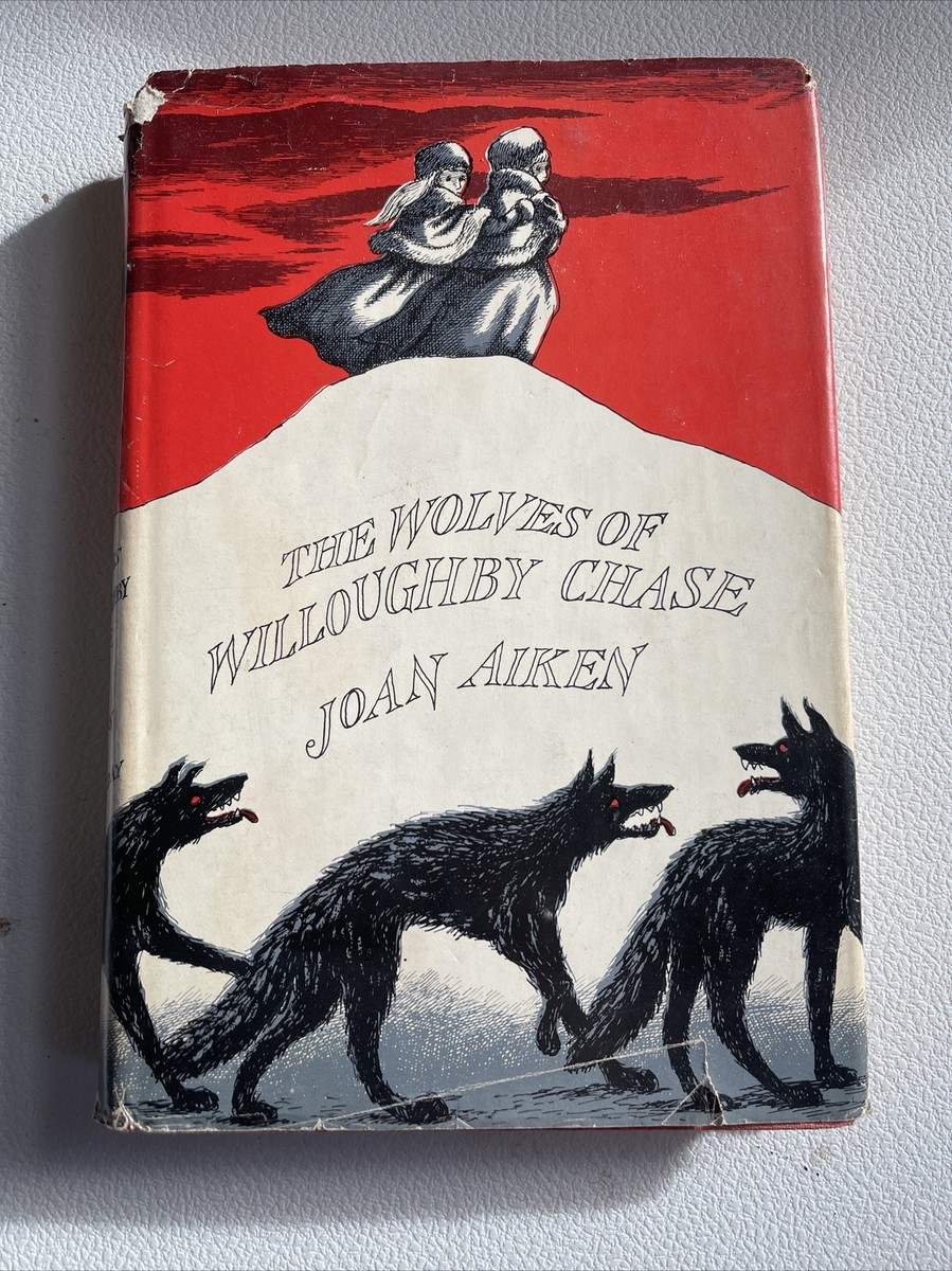 The Wolves of Willoughby Chase by Joan Aiken jacket by Edward