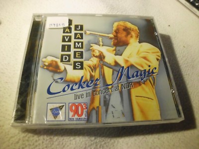 David James - Cocker magic - Live in concert at NDR  CD - OVP