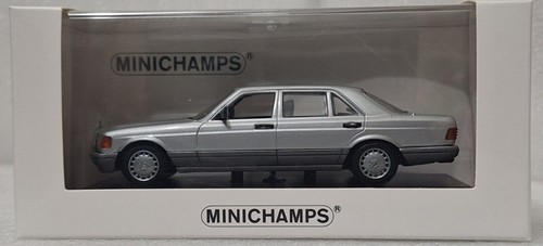 Mercedes-Benz 560 SEL (W126) 1990 Silver 1:43 Minichamps EXTREMELY RARE!! (3) - Picture 19 of 19