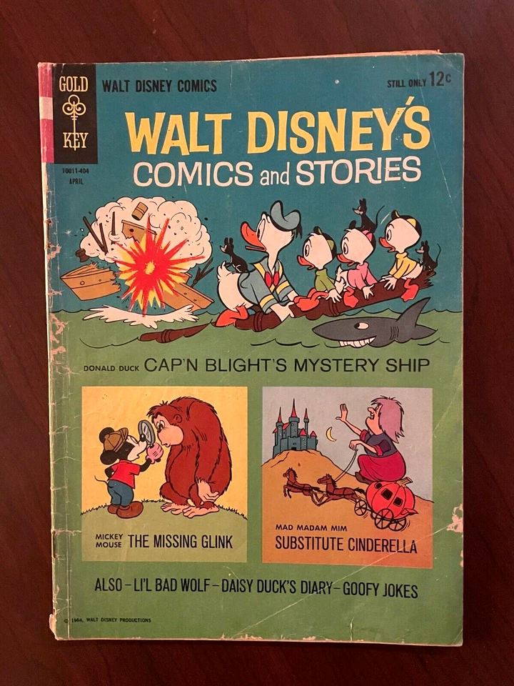 (Lote de 3 cómics) Walt Disney's Comics & Stories #283 #523 Mickey Mouse #130 Foto 2 de 4