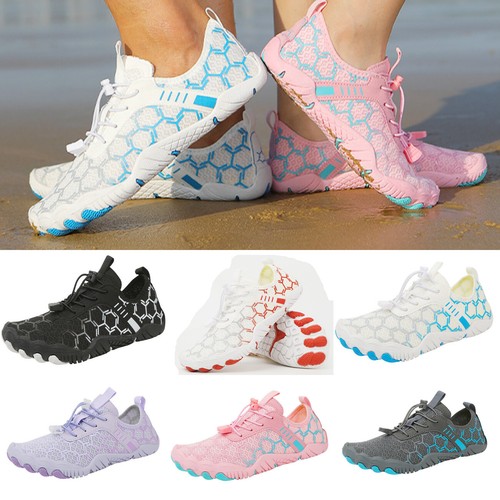 Mens Womens Aqua Shoes Water Shoes Swim Barefoot Beach Non-Slip Surfing EU Size - Bild 3 von 30