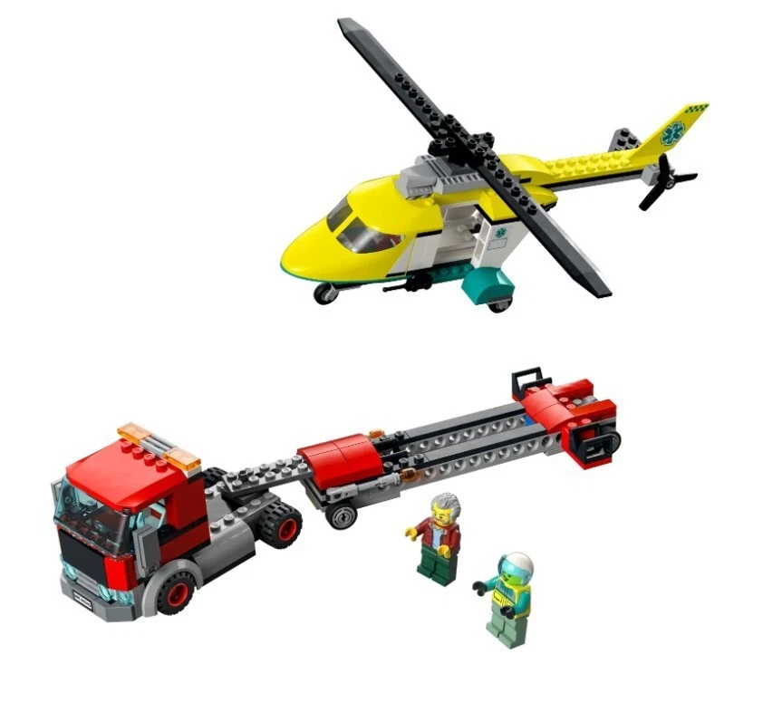 LEGO CITY: Rescue Helicopter Transport 60343 (Retired) New Sealed Free Post AUS - Image 2 of 4