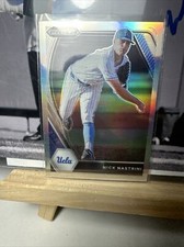 Panini Prizm Draft Picks Baseball Nick Nastrini Prizm Refractor