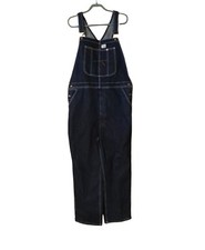 HISEA Men Denim Bib Overalls Dungarees Heavy Duty Workwear Pants Jeans NWOT
