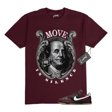 Dunk Burgundy Crush Black White Next Nature T Shirt Match BENMIS