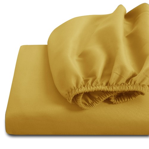 Fitted Sheet Deep Pocket Easy Care Breathable Microfiber Elastic Bedding Sheets - Picture 35 of 47