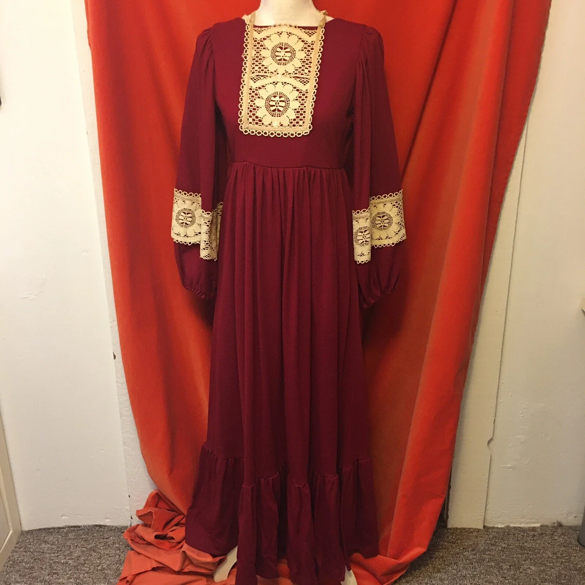 red edwardian dress Red Edwardian Vintage Dresses for Women for sale
