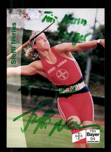 Liesel Westermann Autogrammkarte Original Signiert Leichtathletik + A