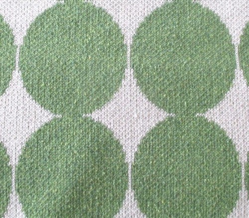IN2GREEN ECODOTS BABY PILLOW COVER 20" x 20" ~ Milk/Avocado Color ~ NEW - Picture 5 of 7