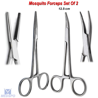 Mosquito Forceps Locking Suturing Hemostatic Plier Artery Picking Hemostats Set