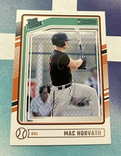 2024 Panini Donruss - Rated Prospects #119 Mac Horvath (RC) Orioles