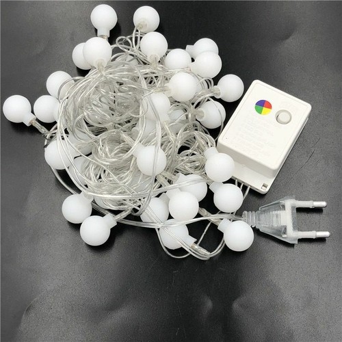 5m 40 Led Garland String Ball Light Wedding Christmas Holiday Decoration Outdoor - Picture 5 of 15