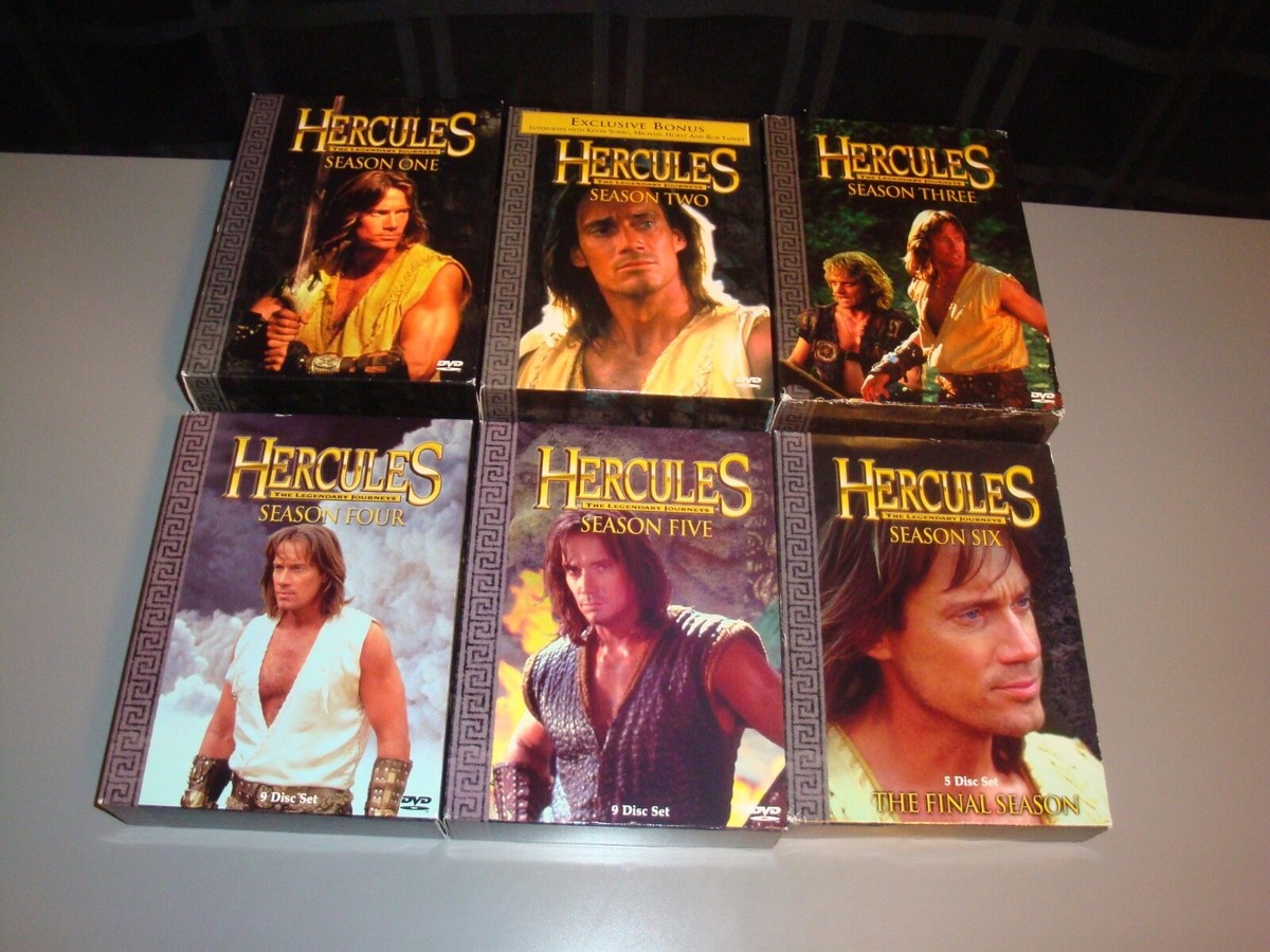 Hercules Legendary Journeys Complete Series DVD TV Show 1-6 1 2 3 Hercules Legendary Journeys Complete Series DVD TV Show 1-6 1 2 3