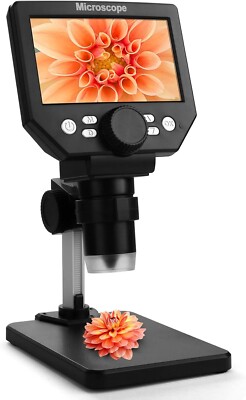 LCD Digital USB Microscope With 4.3 '' Screen 1000X Magnification
