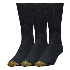 Gold Toe Men's Fluffies Extended Size 3-Pack Socks 523e
