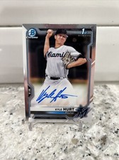 2021 Bowman Chrome Kyle Hurt 1st Bowman Auto #CPA-KHU ⚾️ Marlins/Dodgers