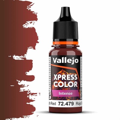 VALLEJO 72479 Xpress Color Intense - Seraph Red 18ml (Acrylic Paint)