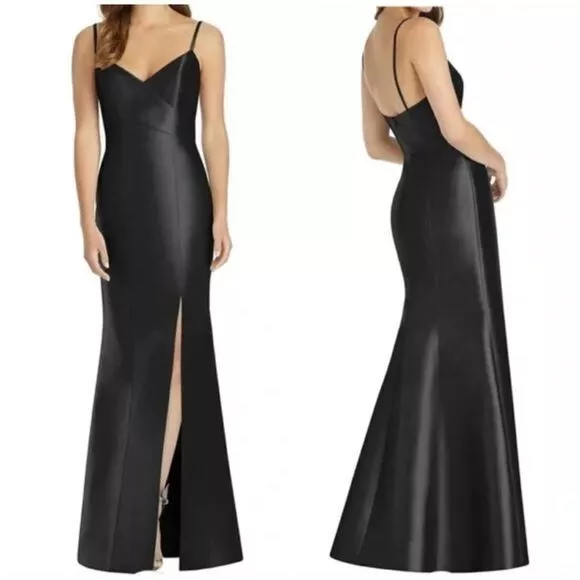 Alfred sung hotsell black bridesmaid dress