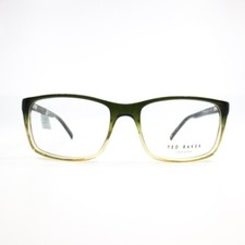 TED BAKER B870 GRN green Mens Rectangle Full Rim Eyeglasses 54-17-140