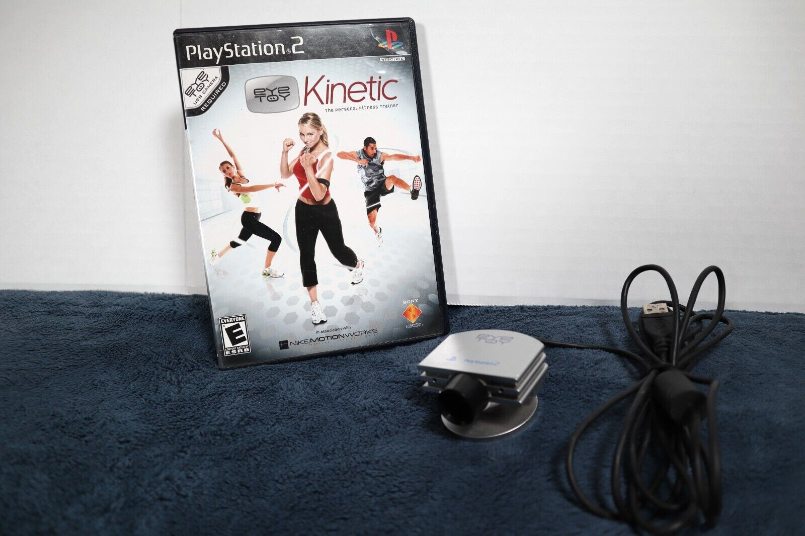 Eye Toy Kinetic PlayStation 2 PS2 Personal Fitness PS