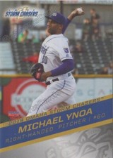 2019 Omaha Storm Chasers Michael Ynoa RC Rookie Kansas City Royals