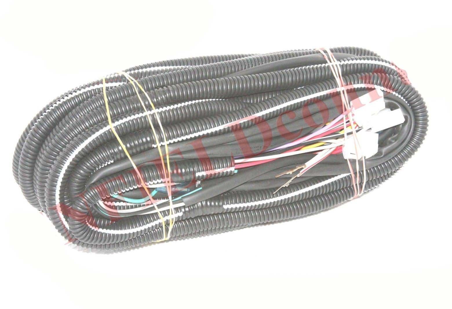 Complete Wiring Harness Loom Assembly With Fuse Box Farmtrac 45 Tractor