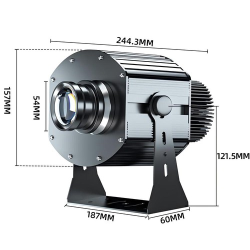Lámpara Proyector GOBO 60W-600W Efecto Cielo Nube Proyector Impermeable Logo Dinámico - Imagen 22 de 28