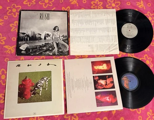 Rush LOT OF 2 LP: Signals / Permanent Waves ORIGINAL PRESS Vinyl