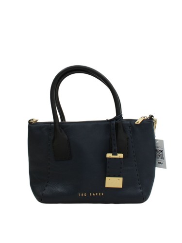 Ted Baker Damen Tasche Blau Leder mit Polyester Schultertasche - Bild 1 von 5