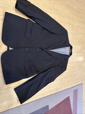Brooks Brothers Explorer Madison Fit Charcoal Grey 38S Wool Blazer
