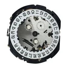 3 Hands Quartz Watch Movement Date At 3 Replacement Spare Parts For YM62A