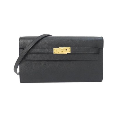 Authentic Hermès Kelly Classic To Go 080253CC Shoulder Wallet #260-007-119-6206