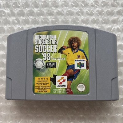 International Superstar Soccer '98 (Nintendo 64, 1998) for sale