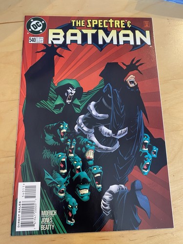 BATMAN #540  Spectre, Moench/Jones DC Comics  1997.  9.6 Grade