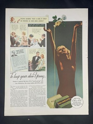 Magazine Ad* - 1936 - Palmolive Soap