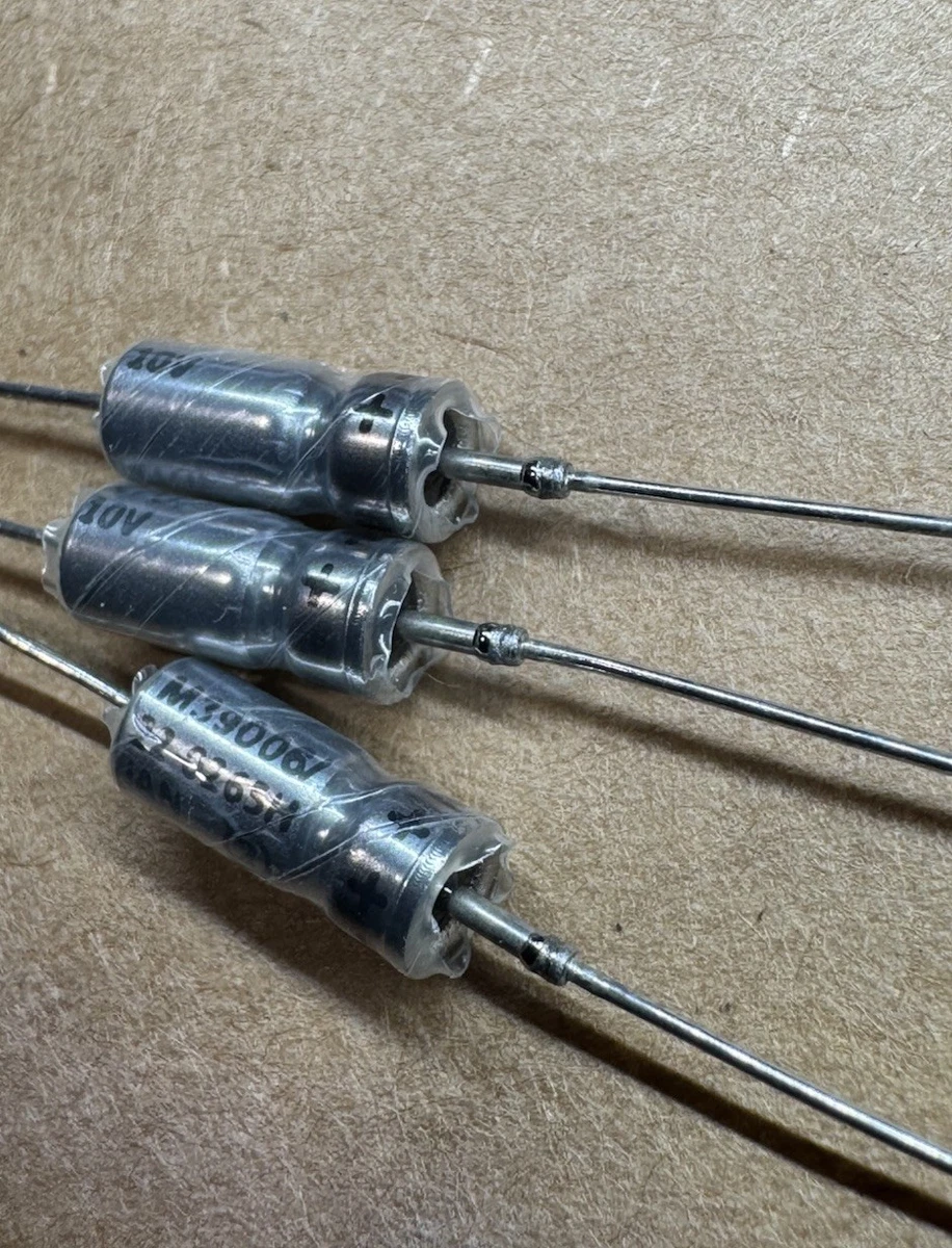 3pcs M39006/22-0625H Vishay Capacitors Tantalum Hermetically Sealed 10 V Axial photo 2