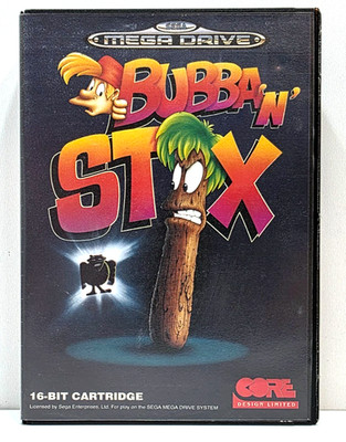 Bubba 'n' Stix - SEGA Mega Drive - mit Anleitung - Retro - 1994 - OVP 12364398