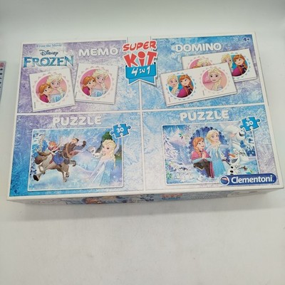 Clementoni Super Kit 4in1 Frozen Puzzle, gebraucht, ab 3 4 5 Jahre |   geprüft 
