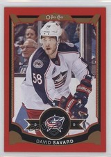 2015-16 O-Pee-Chee Red Border David Savard #366 2a8