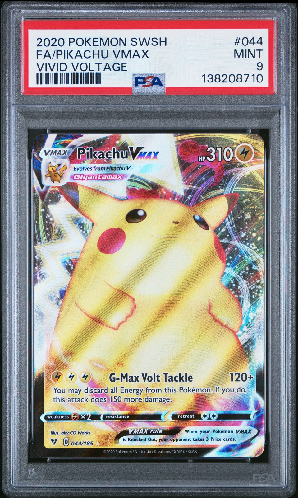 Pikachu VMAX #44